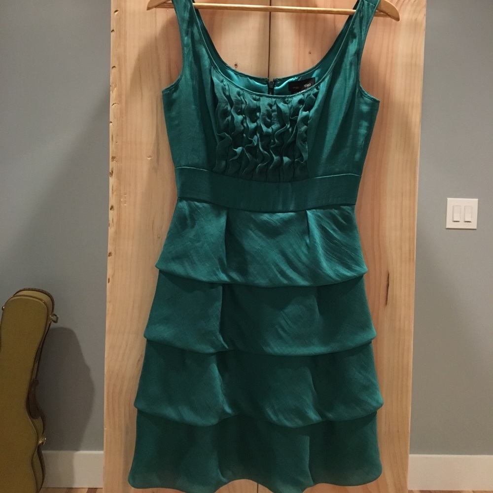 Max and Cleo Ruffle Cocktail Dress